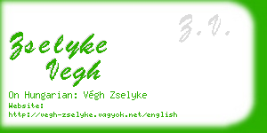 zselyke vegh business card